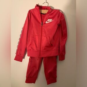 Girls Nike tracksuit